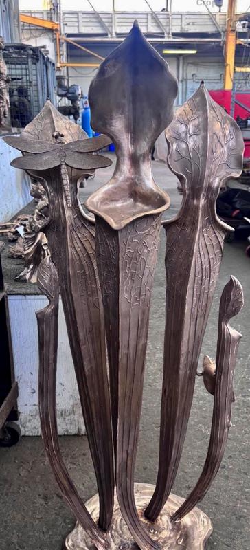 Near completion and will be delivered to the University of Berkeley's Botanical Campus Gardens.